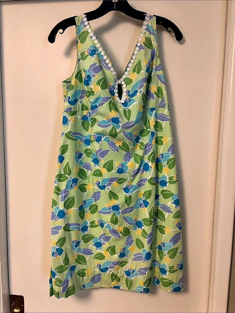 Lilly Pulitzer Parker Dress Green & Blue